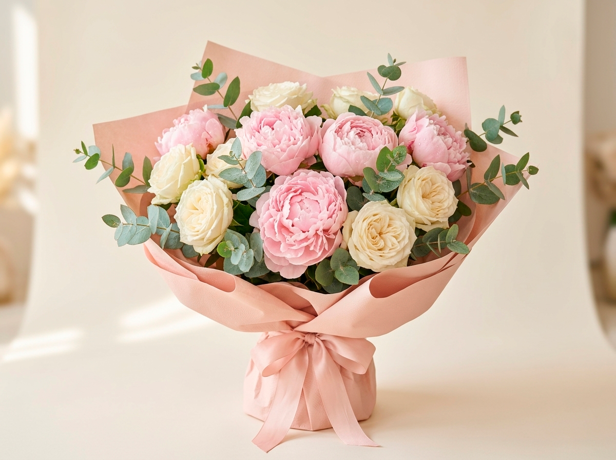 Букет цветов маме на день рождения