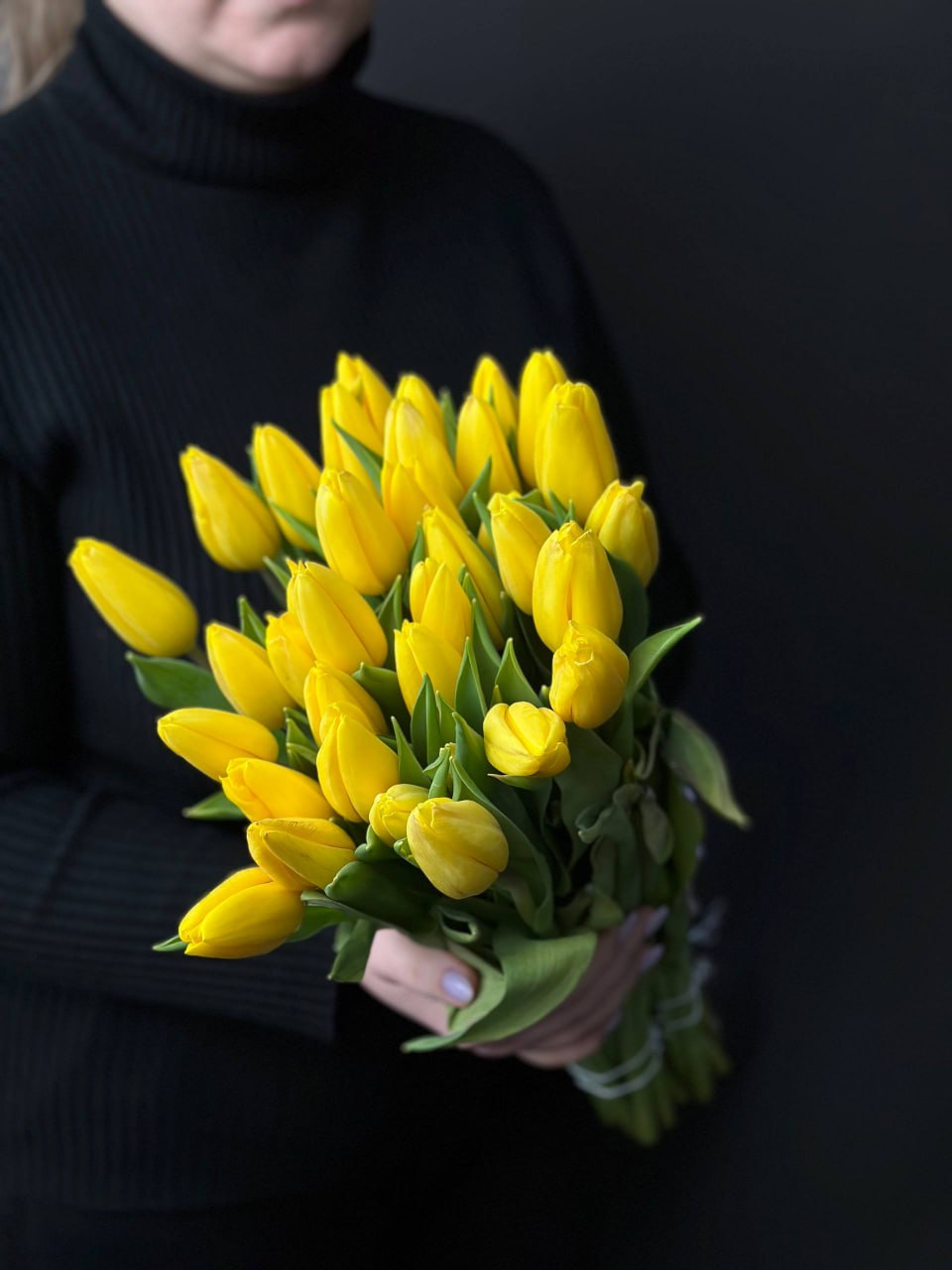 Жёлтые тюльпаны