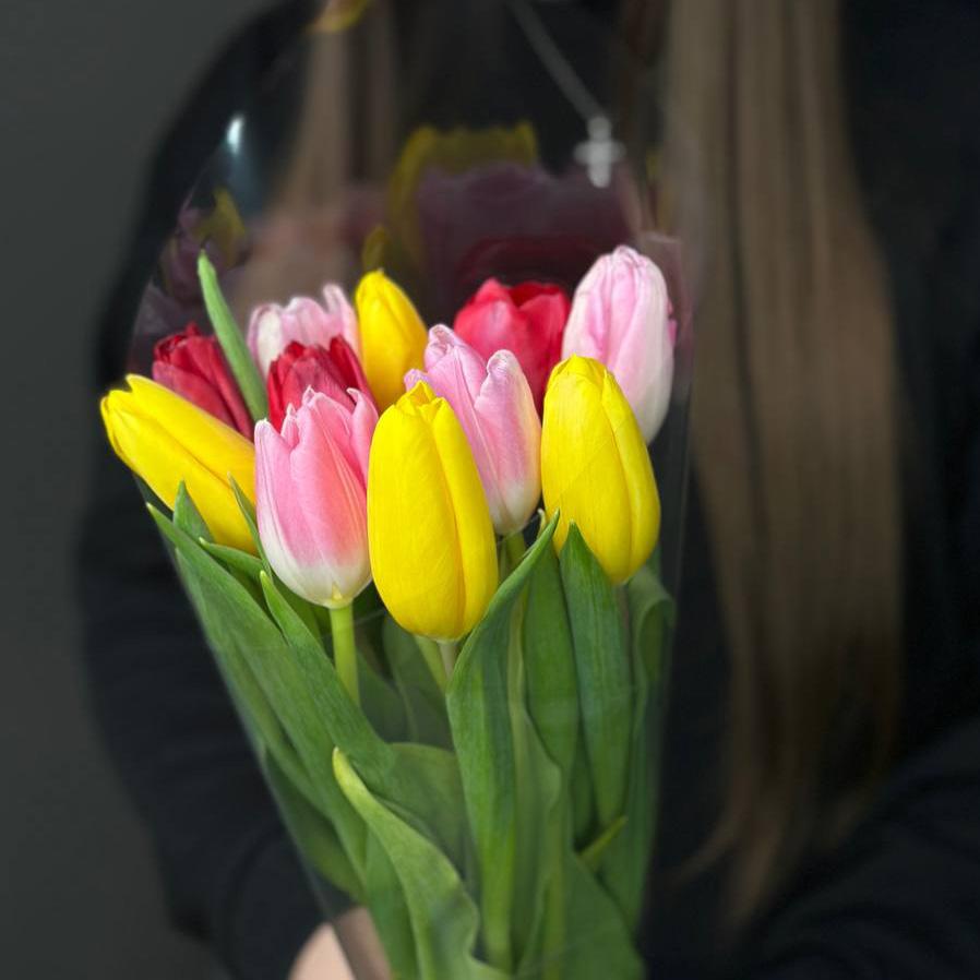 Букет 11 тюльпанов