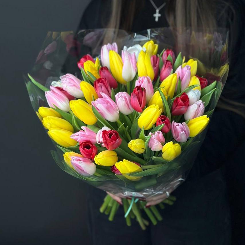 Букет 51 тюльпан