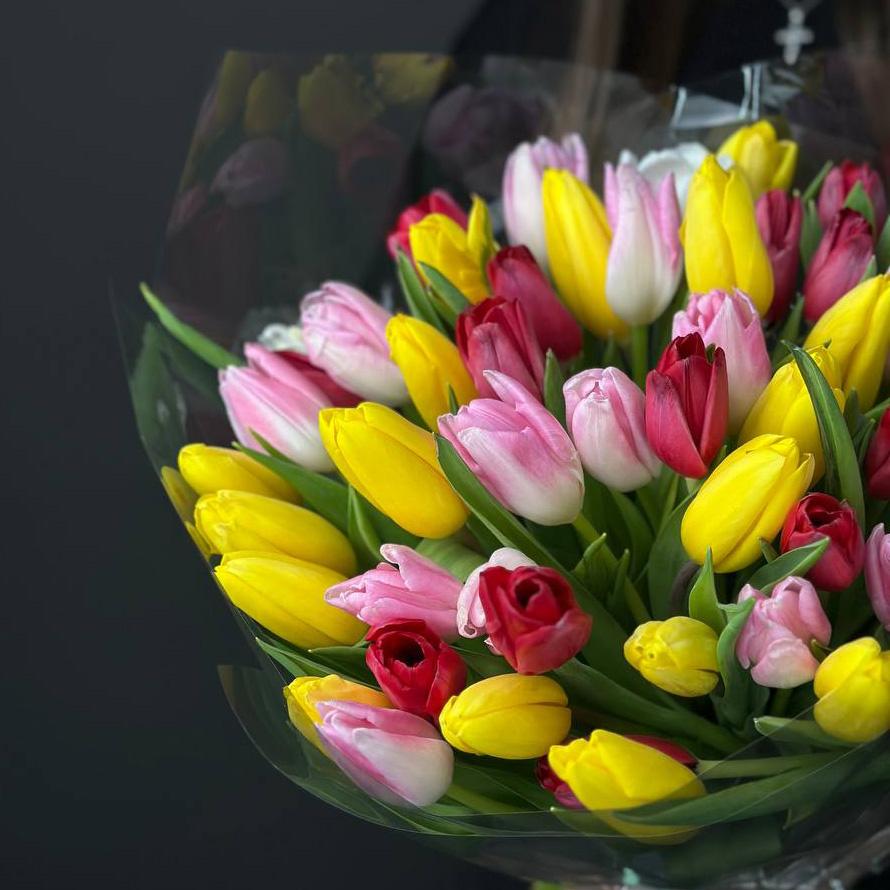 Букет 51 тюльпан