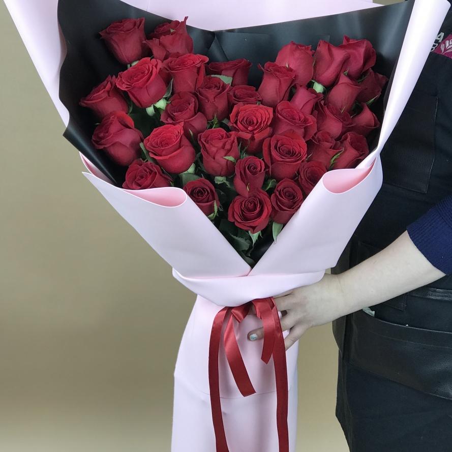 Красные розы 70 см (Эквадор)