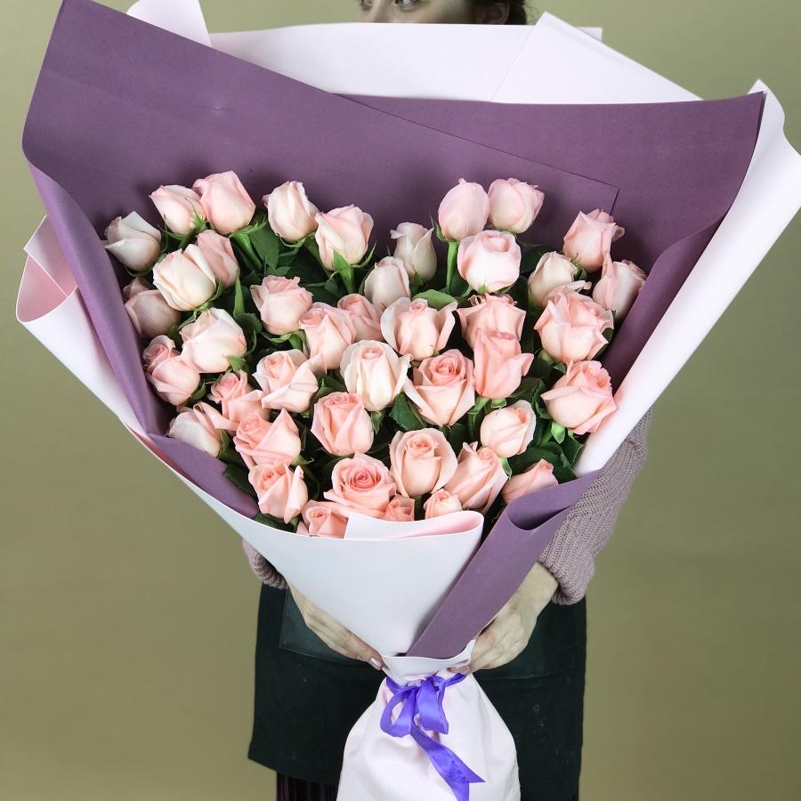 Букет из 43 розовых роз