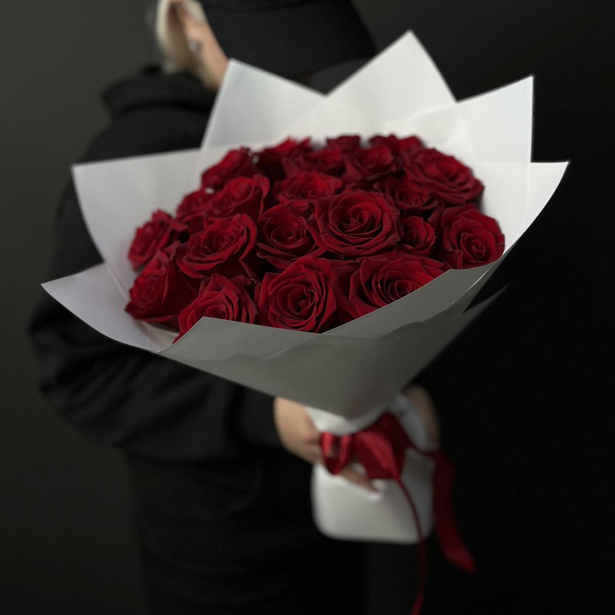 Букет из 21 розы Эквадор