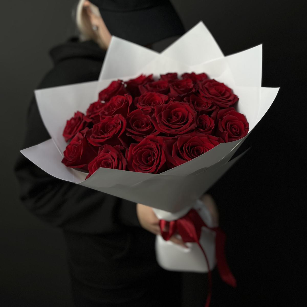 Букет из 21 розы Эквадор