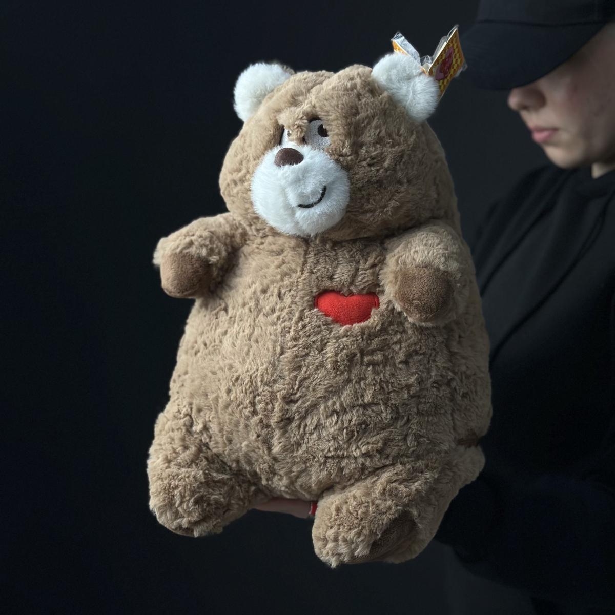 Мягкая игрушка Мишка с сердцем 50 см