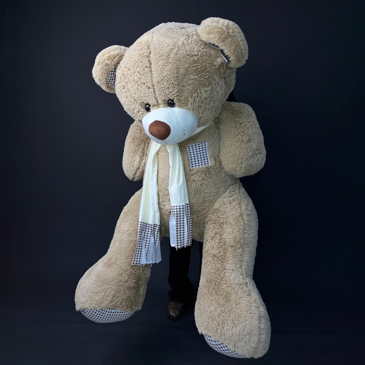 Мягкая игрушка Мишка бежевый 200 см