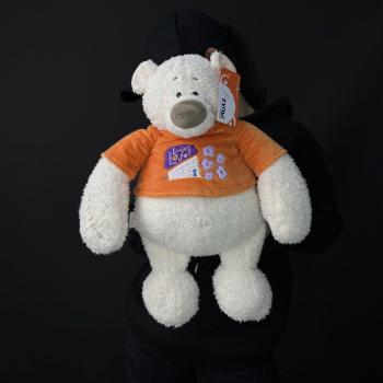 Мягкая игрушка Мишка Тато 37 см оранжевый