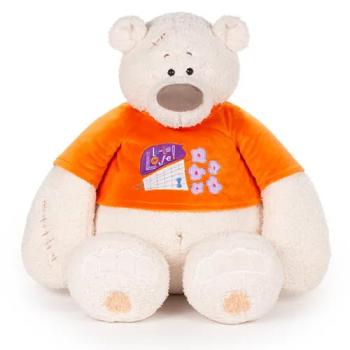 Мягкая игрушка Мишка Тато 37 см оранжевый