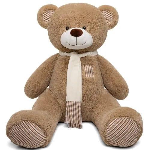 Мягкая игрушка бежевый Мишка 200 см