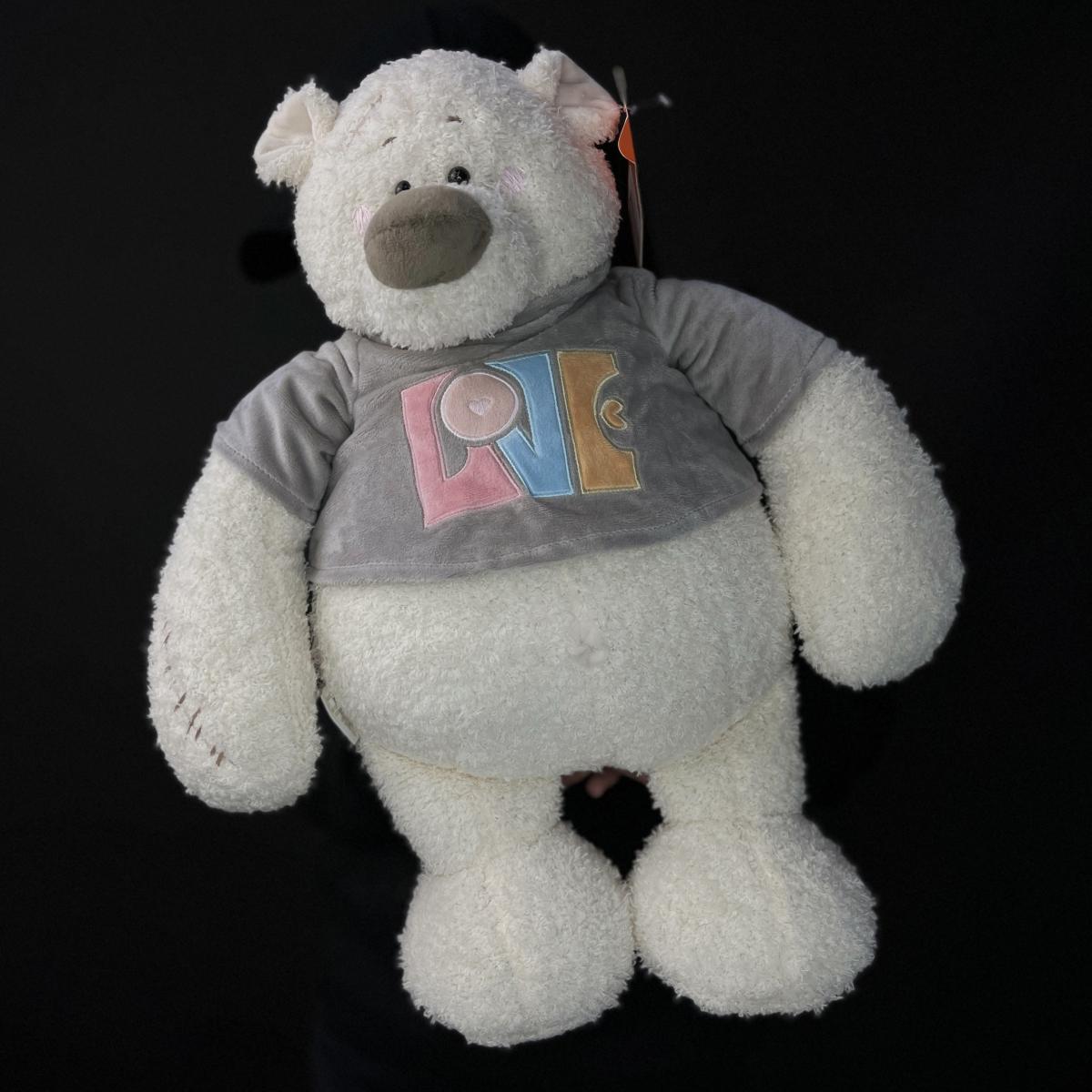 Мягкая игрушка Мишка Тато 37см серый