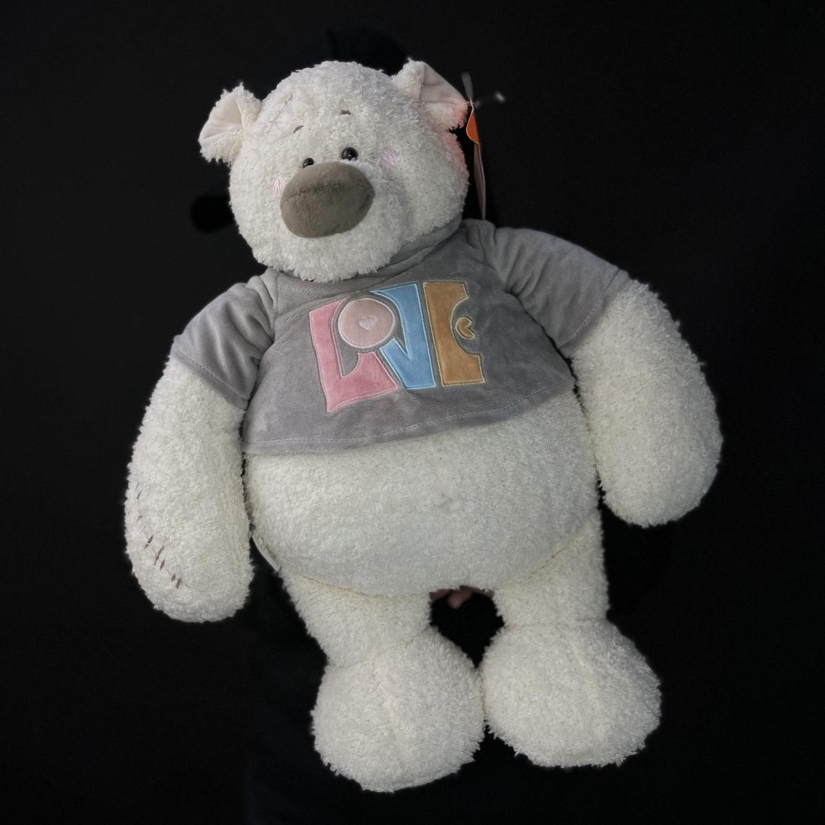 Мягкая игрушка Мишка Тато 37см серый