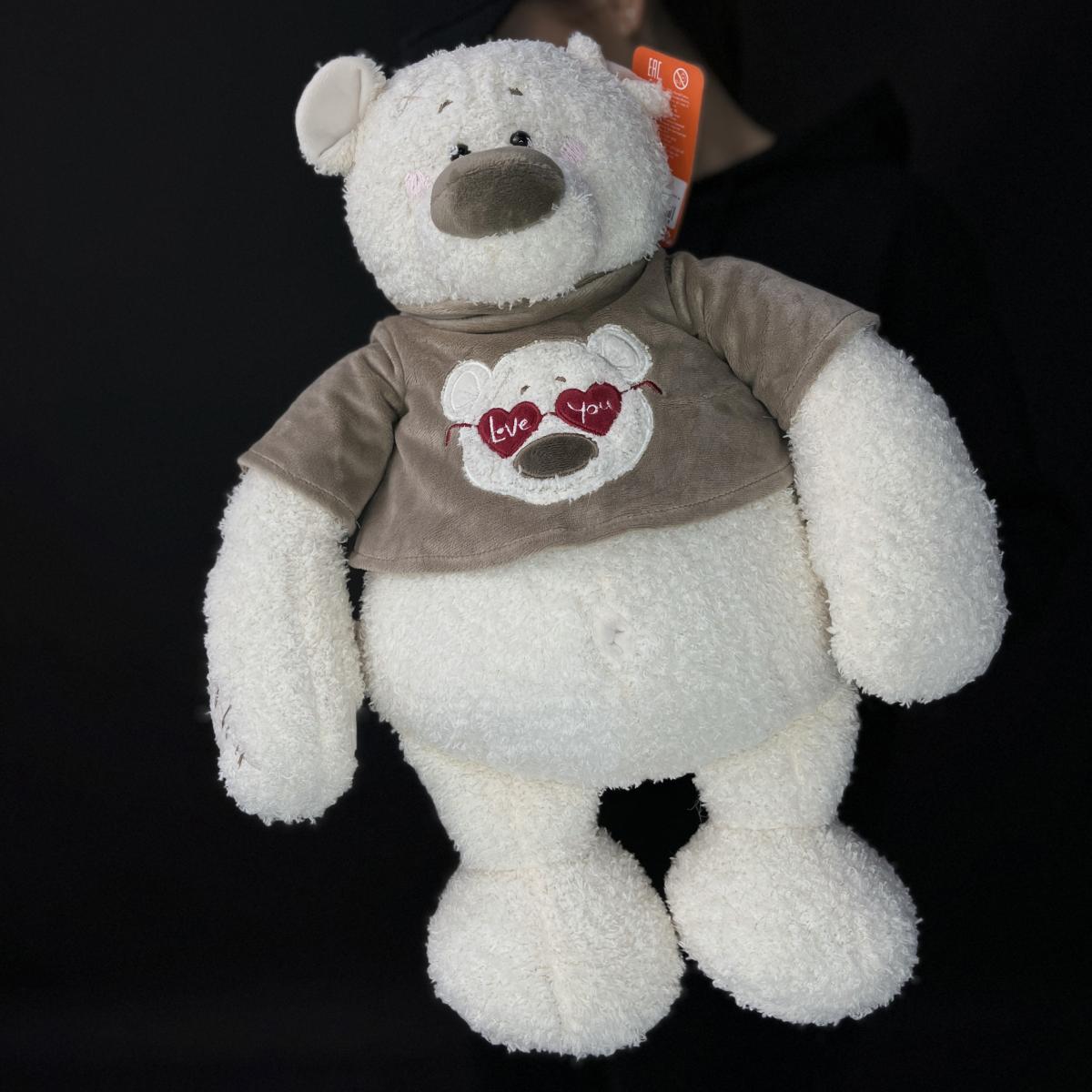 Мягкая игрушка Мишка Тато 37см кофейный