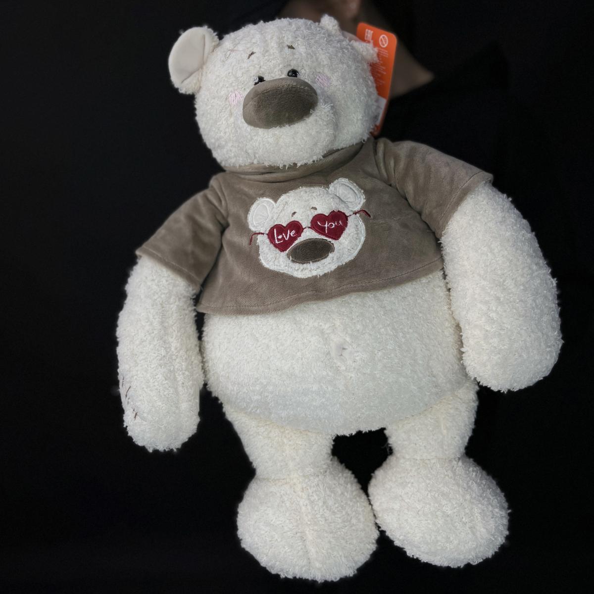 Мягкая игрушка Мишка Тато 37см кофейный