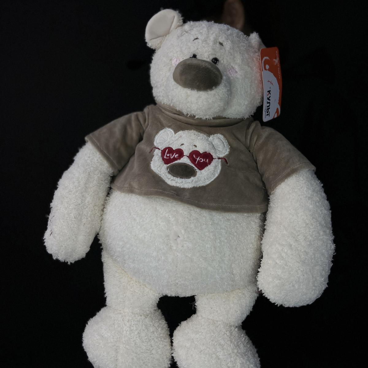 Мягкая игрушка Мишка Тато 37см кофейный