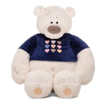 Мягкая игрушка Мишка Тато 37см синий