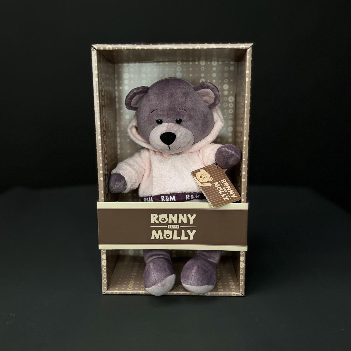 Мягкая игрушка Мишка в худи