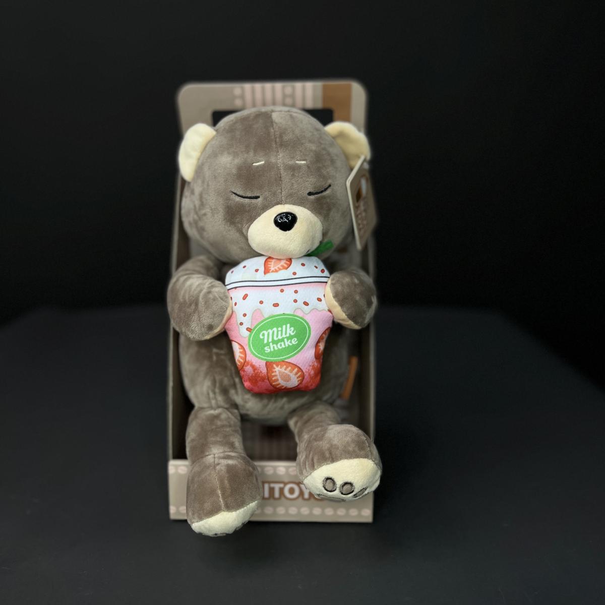 Мягкая игрушка Мишка в коробке