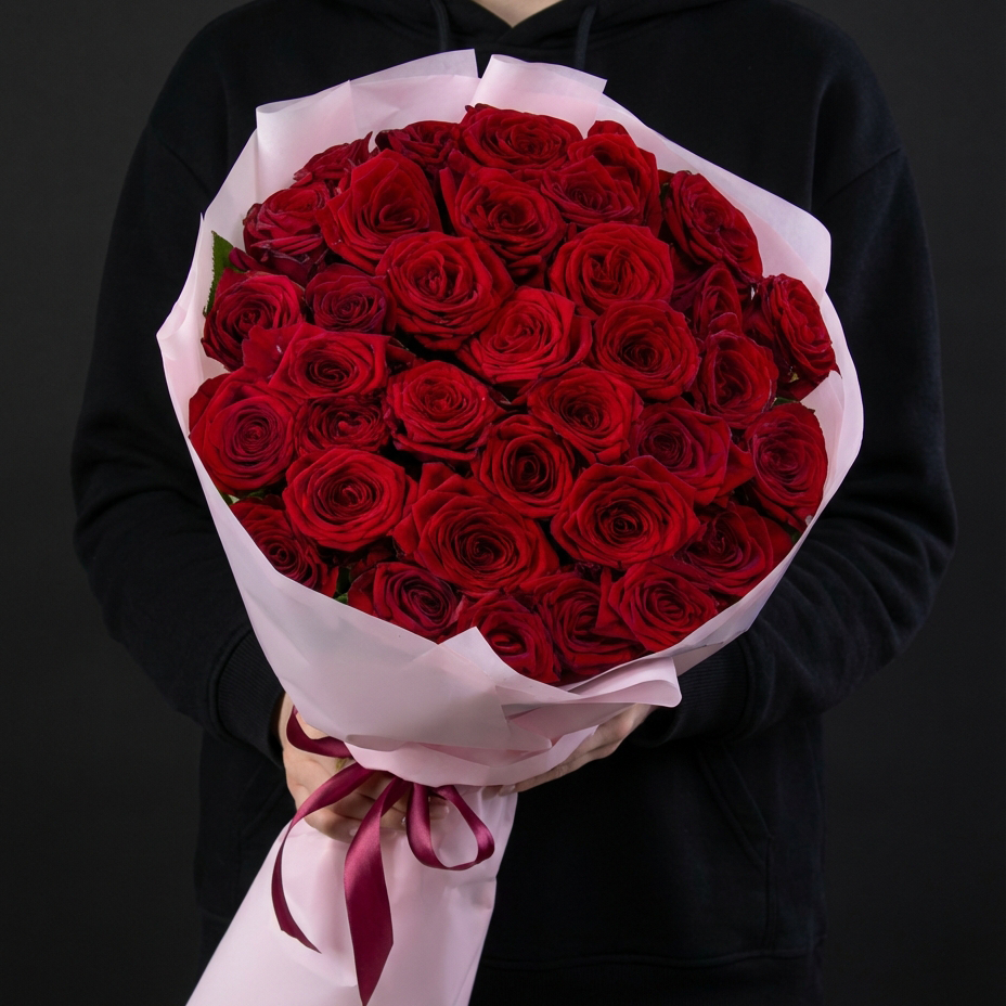31 красная роза 70 см