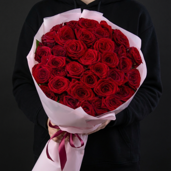 31 красная роза 70 см