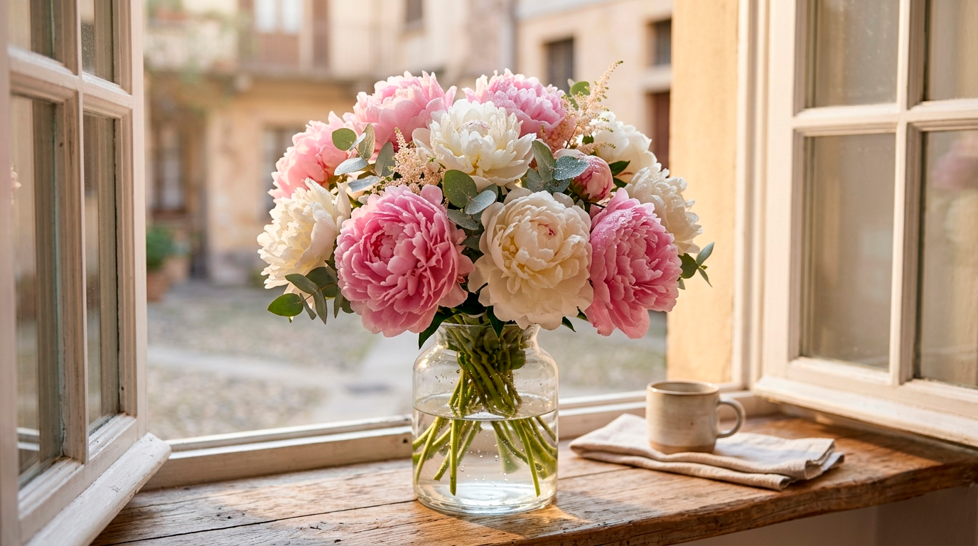 Пионы: сезон, сорта, уход и почему они так популярны